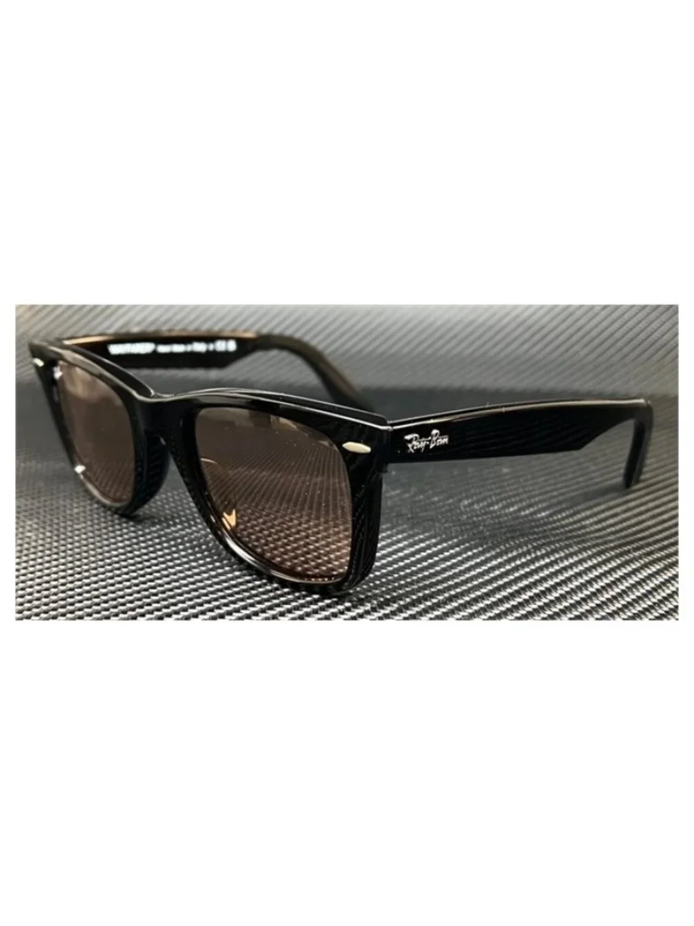 New Ray Ban Men Black Sunglasses 52-22-150